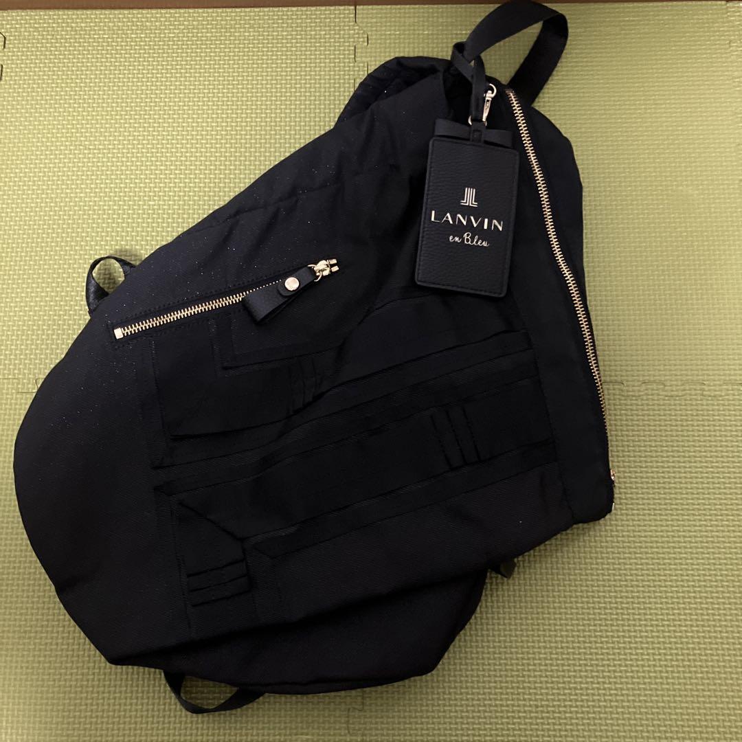 LANVIN en Bleu ブラックリュック