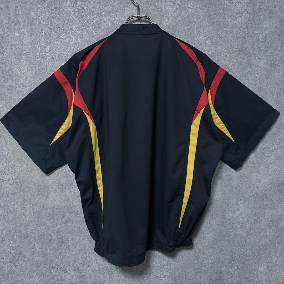 Mizuno Pro ミズノプロ 半袖 野球 ウェア ハーフジップ ロゴ