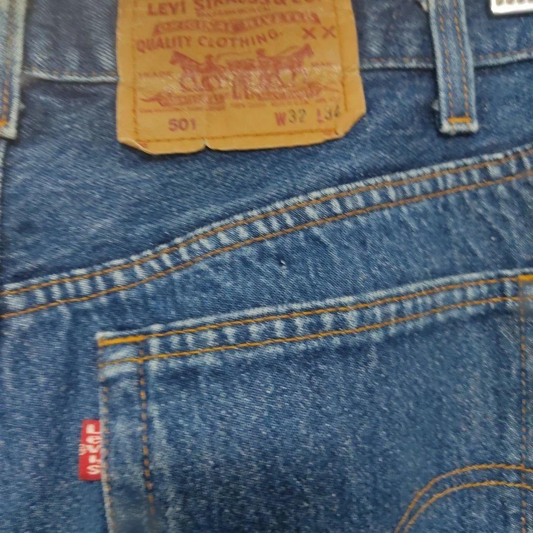 リーバイス501 アメリカ製 80s W30