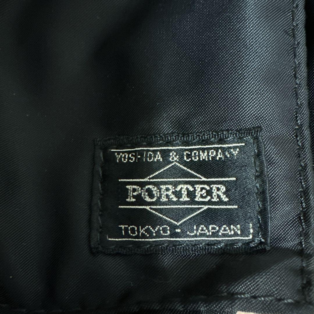 【中古】ポーター PORTER タンカー ウエストバッグ  黒
