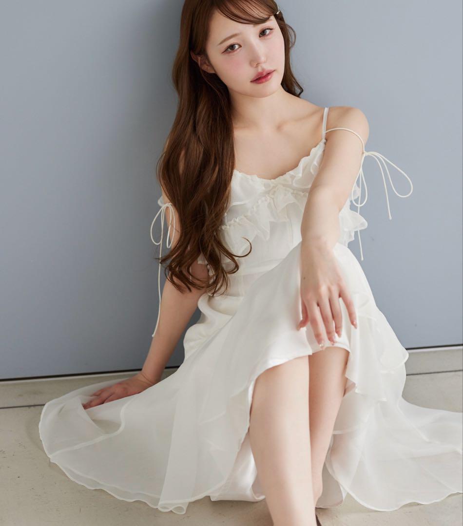 【Dreamy collection】フリルキャミワンピース