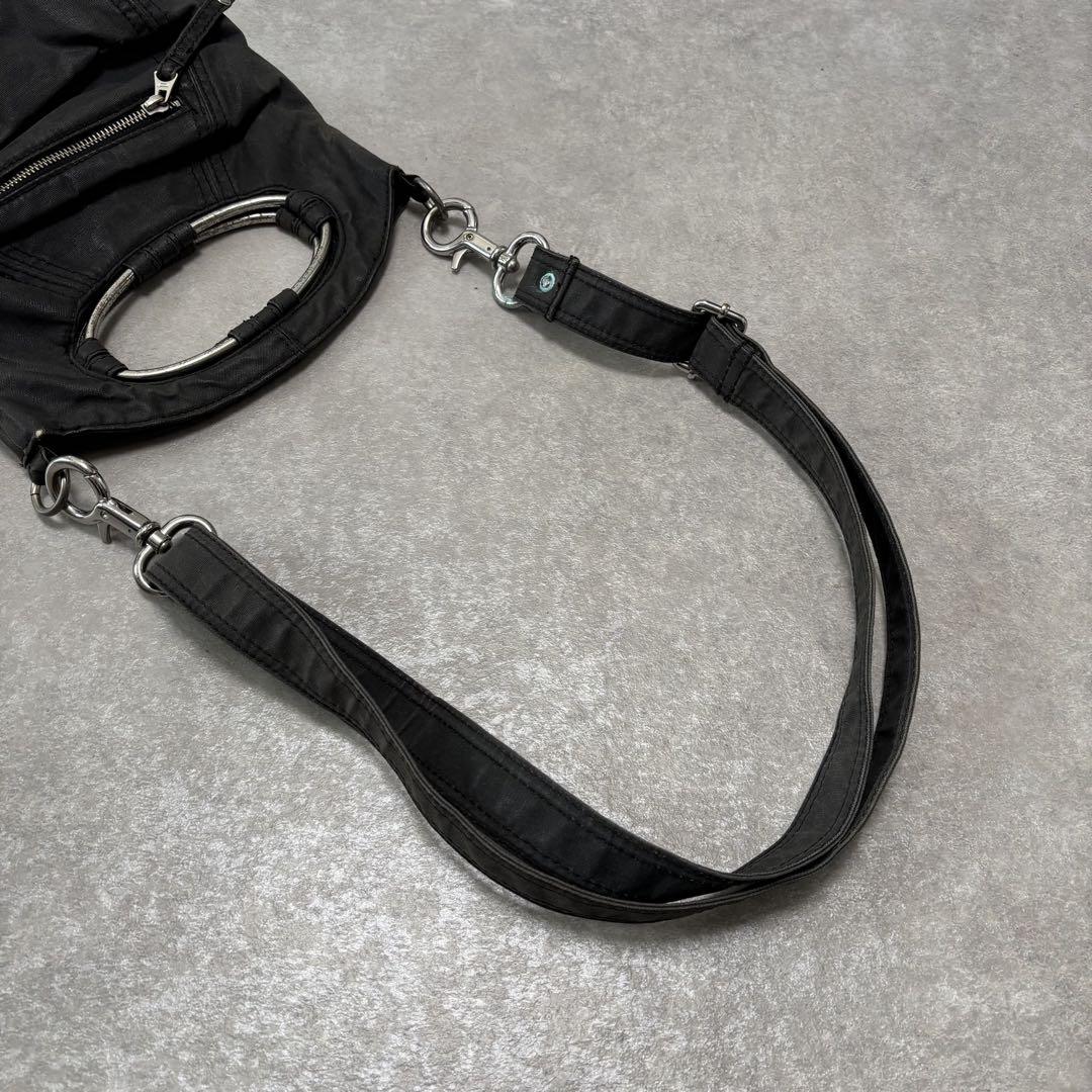 diesel grunge circle pipe shoulder bag - メルカリ