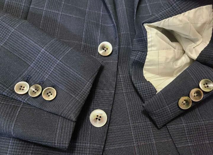 BOGLIOLI 46 Mサイズ チェック スーツ ボリオリ LARDINI | csm.cg