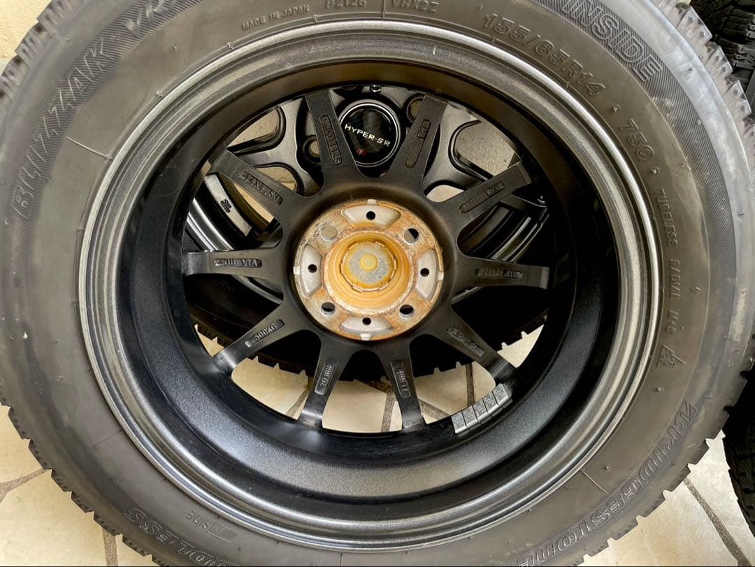 ホイールセット ブリヂストンVRX2BRIDGESTONE