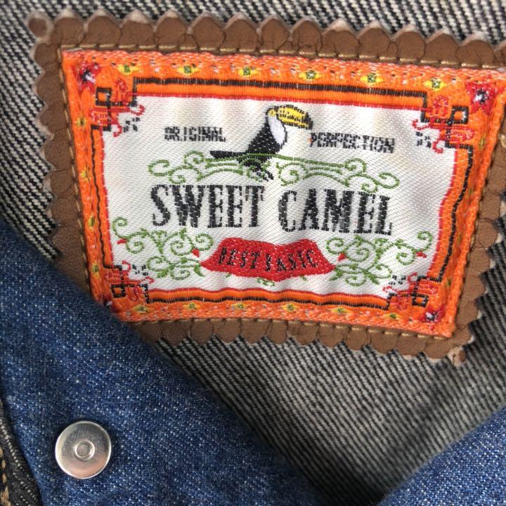 Y2K SWEET CAMEL スウィートキャメル Gジャン ショート丈 90s