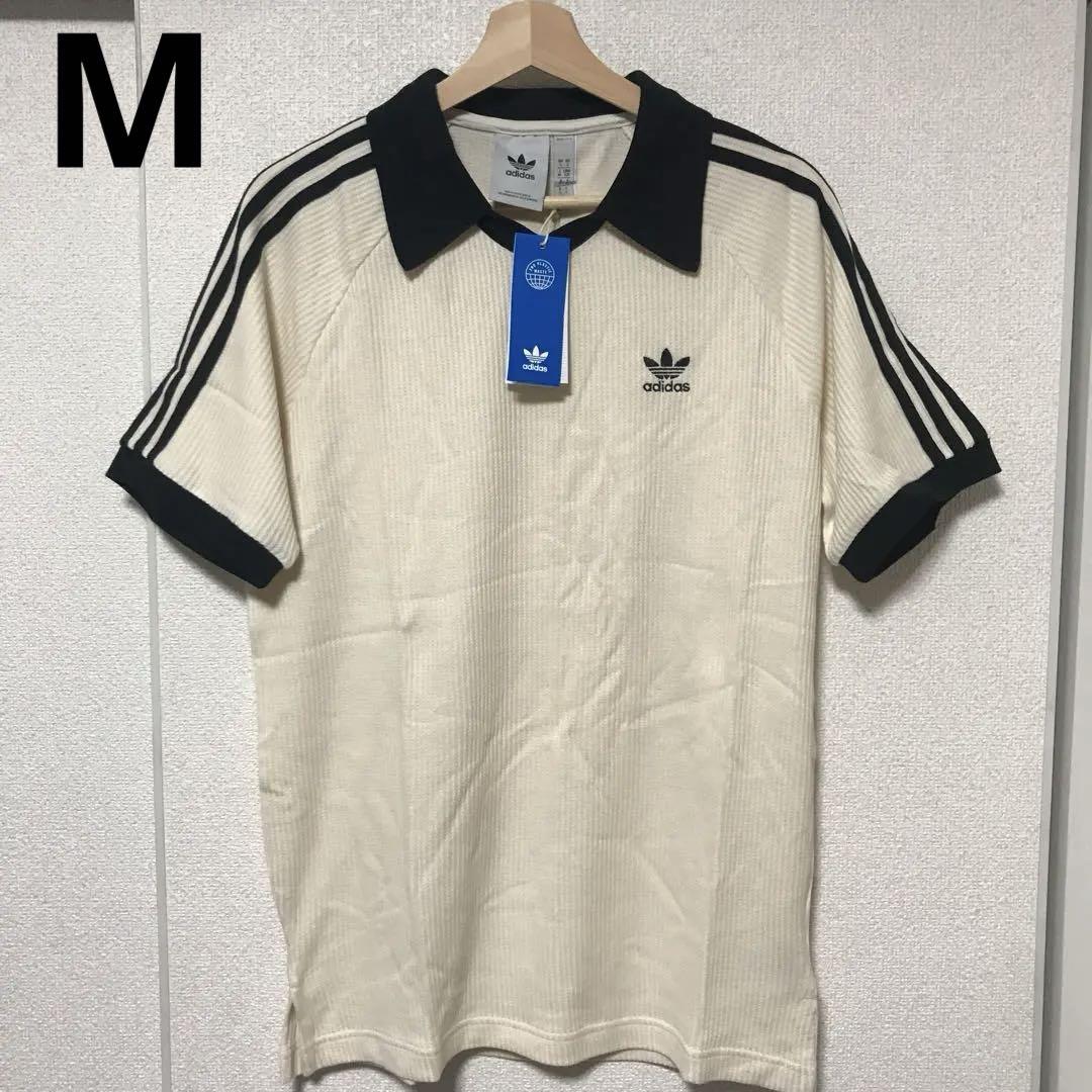 新品 ADICOLOR CLASSIC WAFFLE POLO 白 JP M