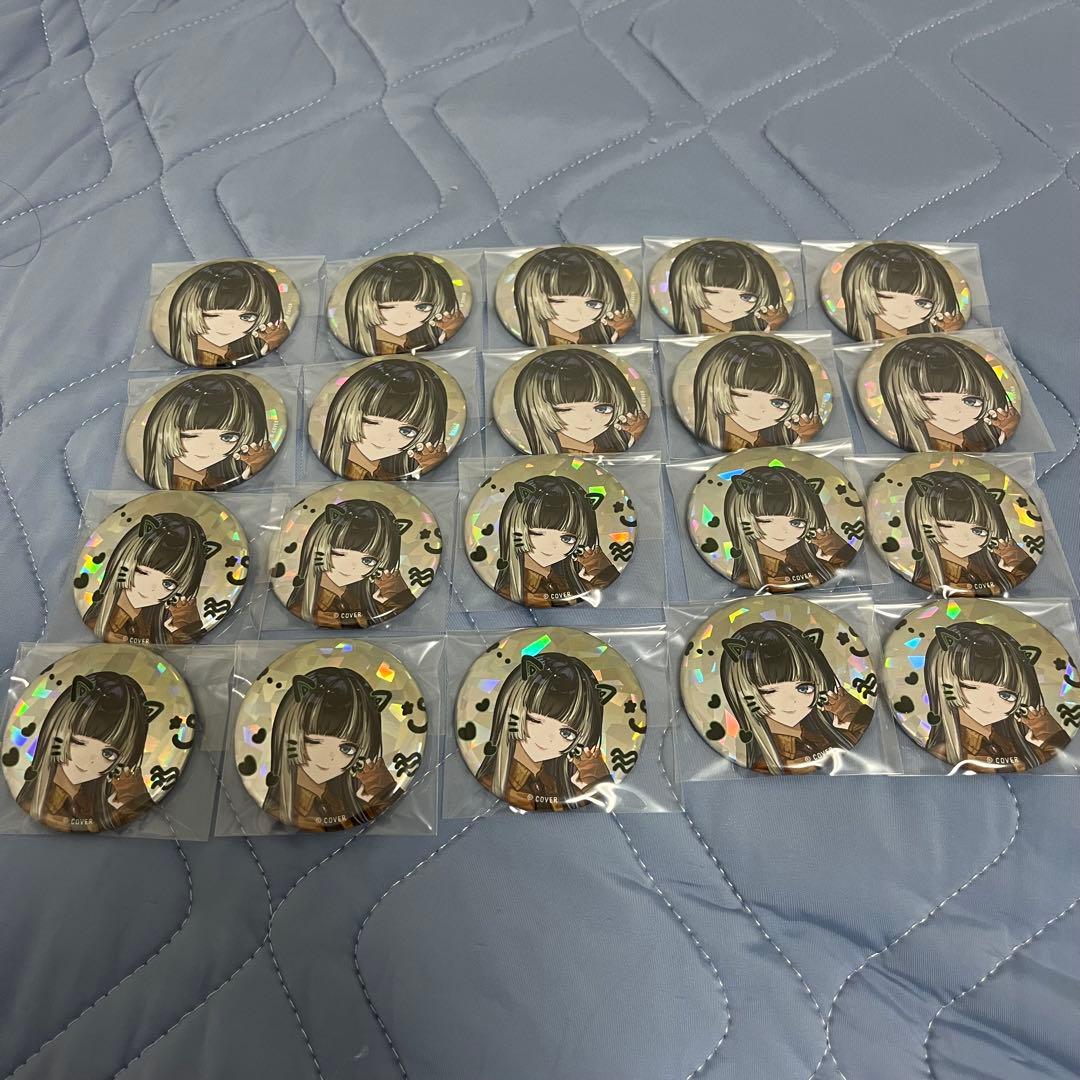 ReGLOSS 2周年　HMV ホログラム缶バッジ　儒烏風亭らでん 20点セット