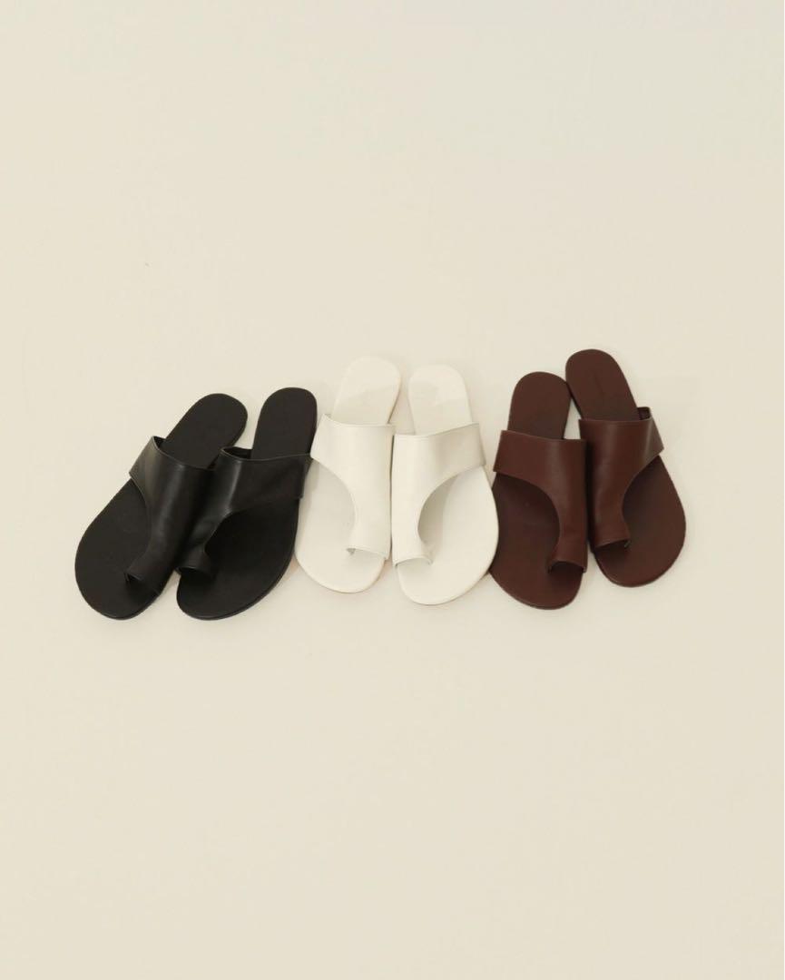 TODAYFUL Tong Leather Sandals サンダル 36
