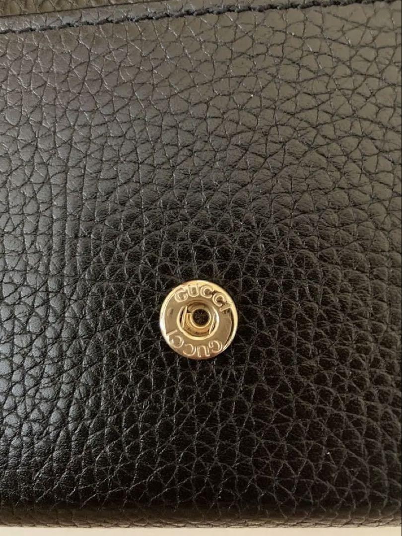【美品】GUCCI 長財布 ブラック