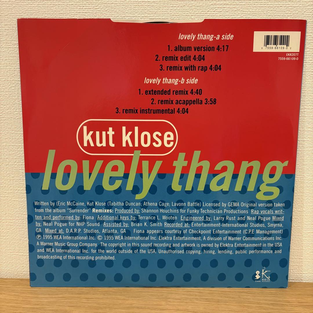 KUT KLOSE / LOVELY THANG US盤UK盤2枚セット