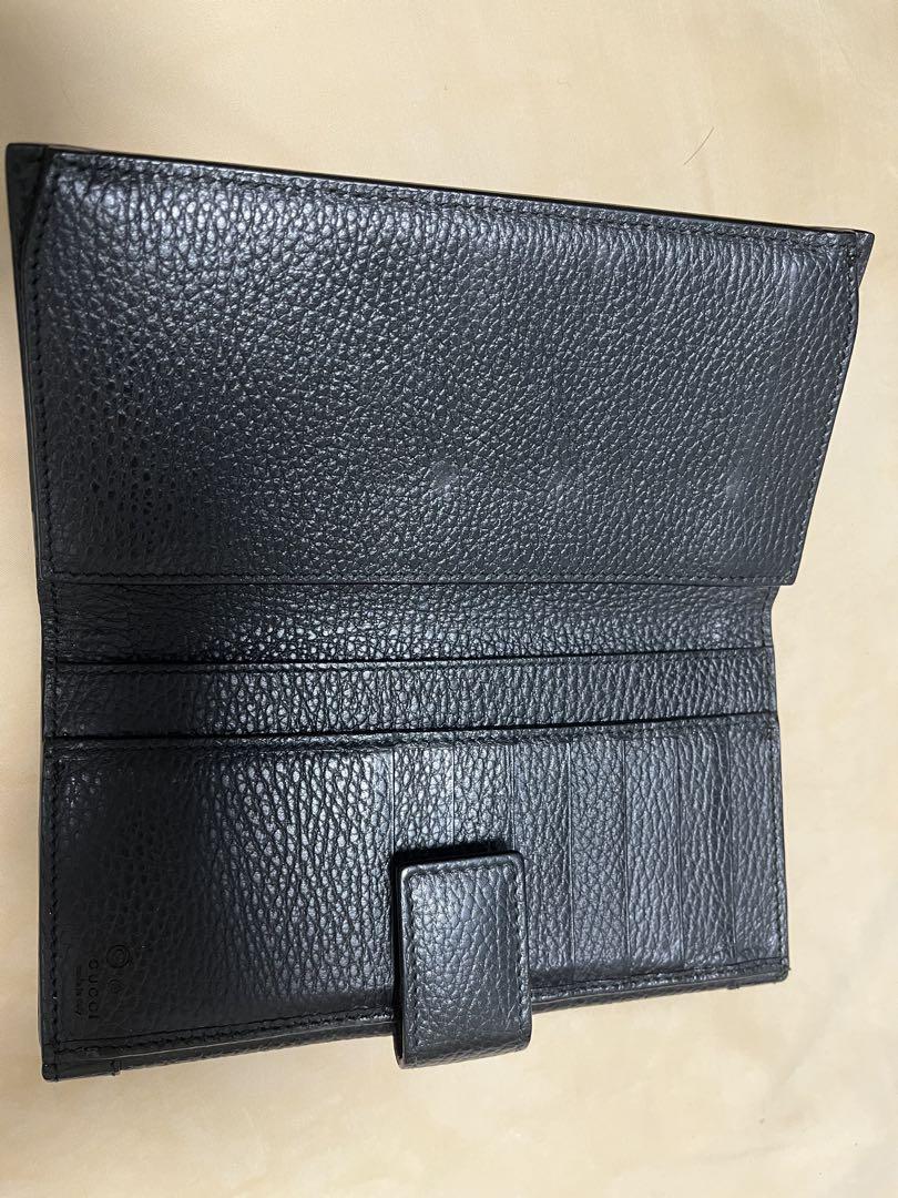誕生日プレゼント 黒 レザー 三つ折り財布 - メルカリ 小物