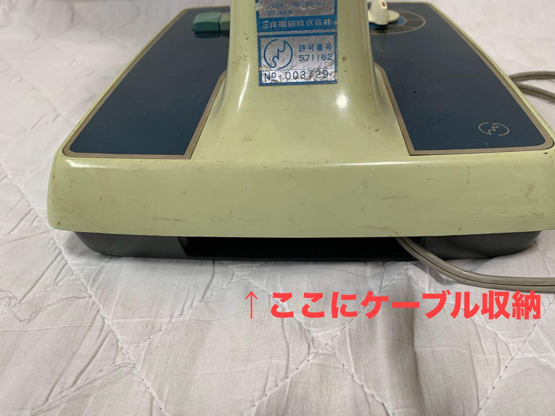 SANYO 卓上扇風機 EF-6CB ヴィンテージ・昭和レトロ・完動品 SANYO 卓上扇風機 EF-6CB ヴィンテージ・昭和レトロ・完動品