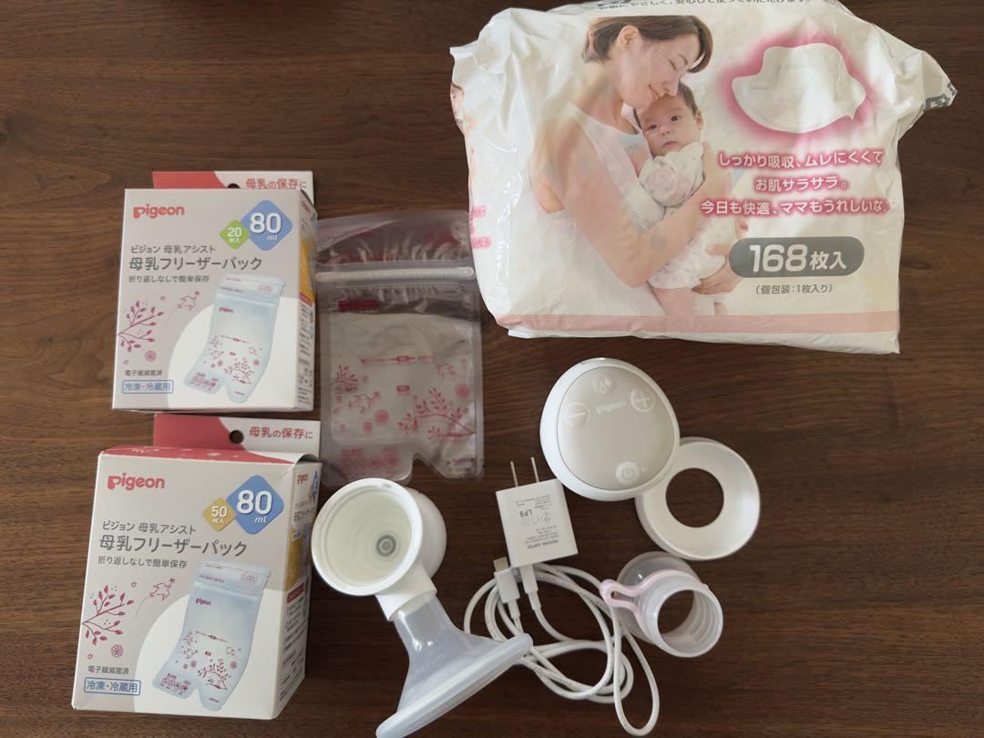 Pigeon 母乳搾乳器セット(おまけ付き)その他