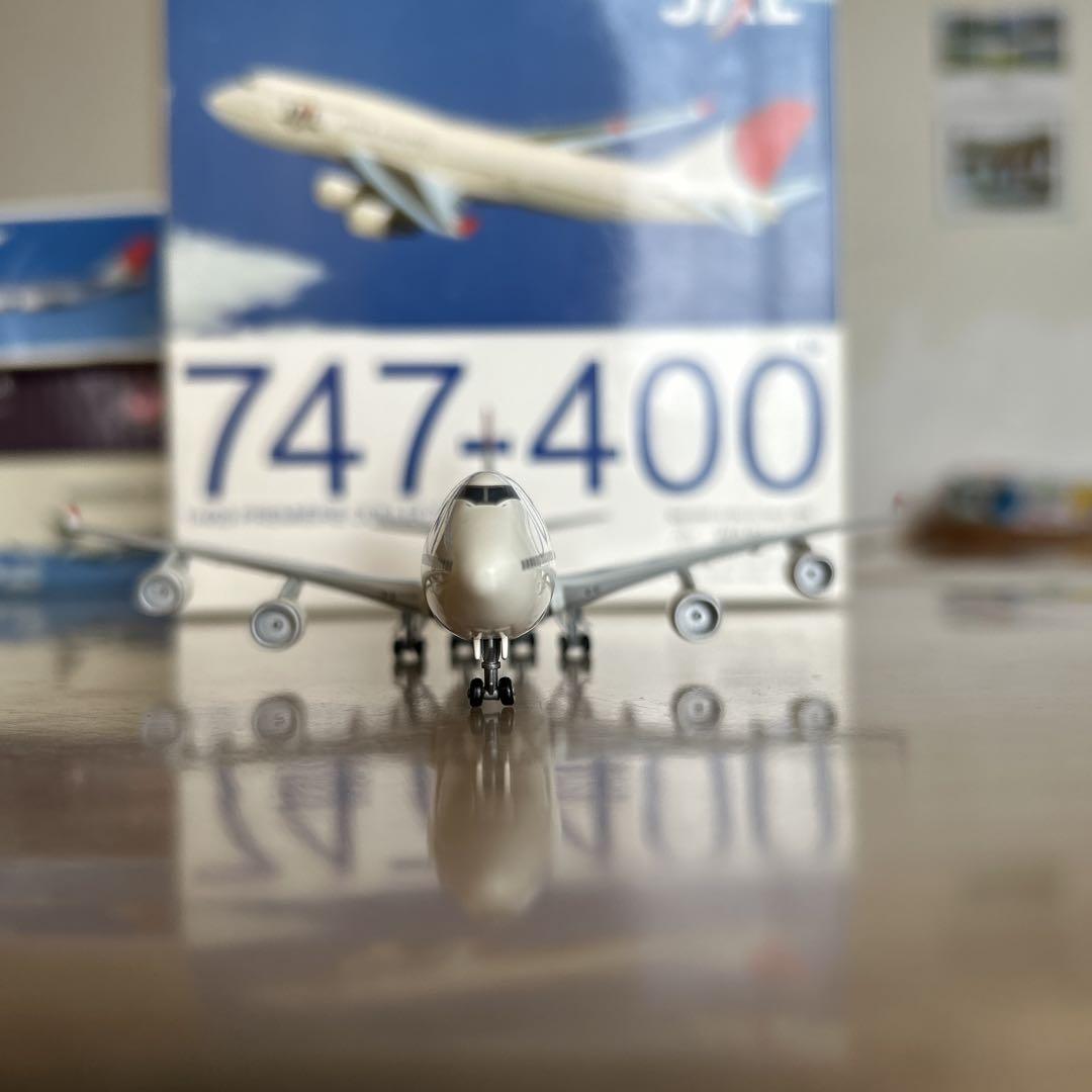 JAL Boeing 747-400 ダイキャストモデル 1/400 1:400 Phoenix JAPAN AIRLINES BOEING 747-400 Passenger
