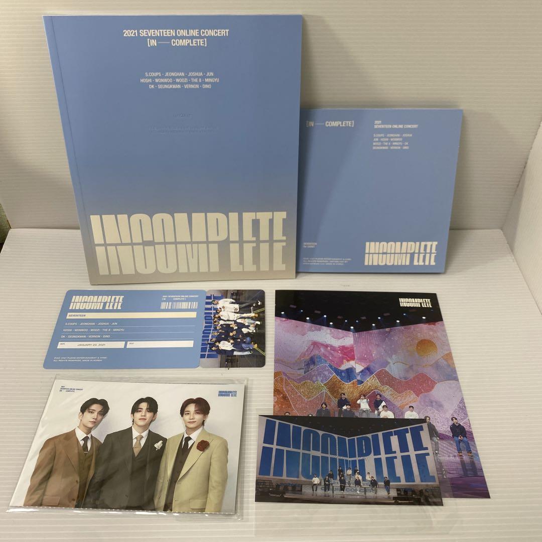 INCOMPLETE DVD インコンプリート SEVENTEEN INCOMPLETE インコンプリート Blu-ray
