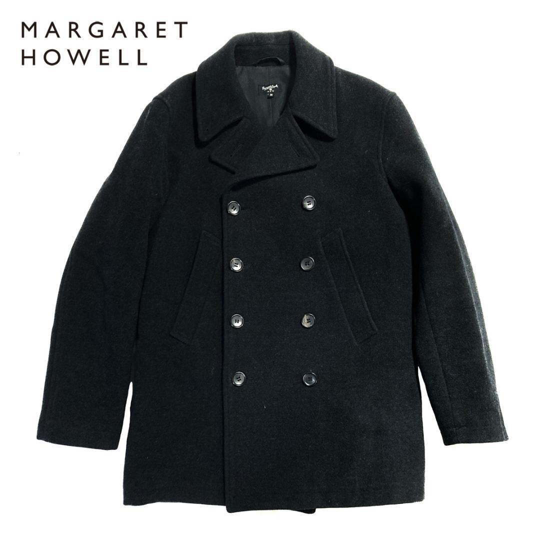 低価格の タスマニアウール MEN HOWELL MARGARET 専用 Pコート M 黒 低価格の タスマニアウール MEN HOWELL MARGARET 専用 Pコート M 黒