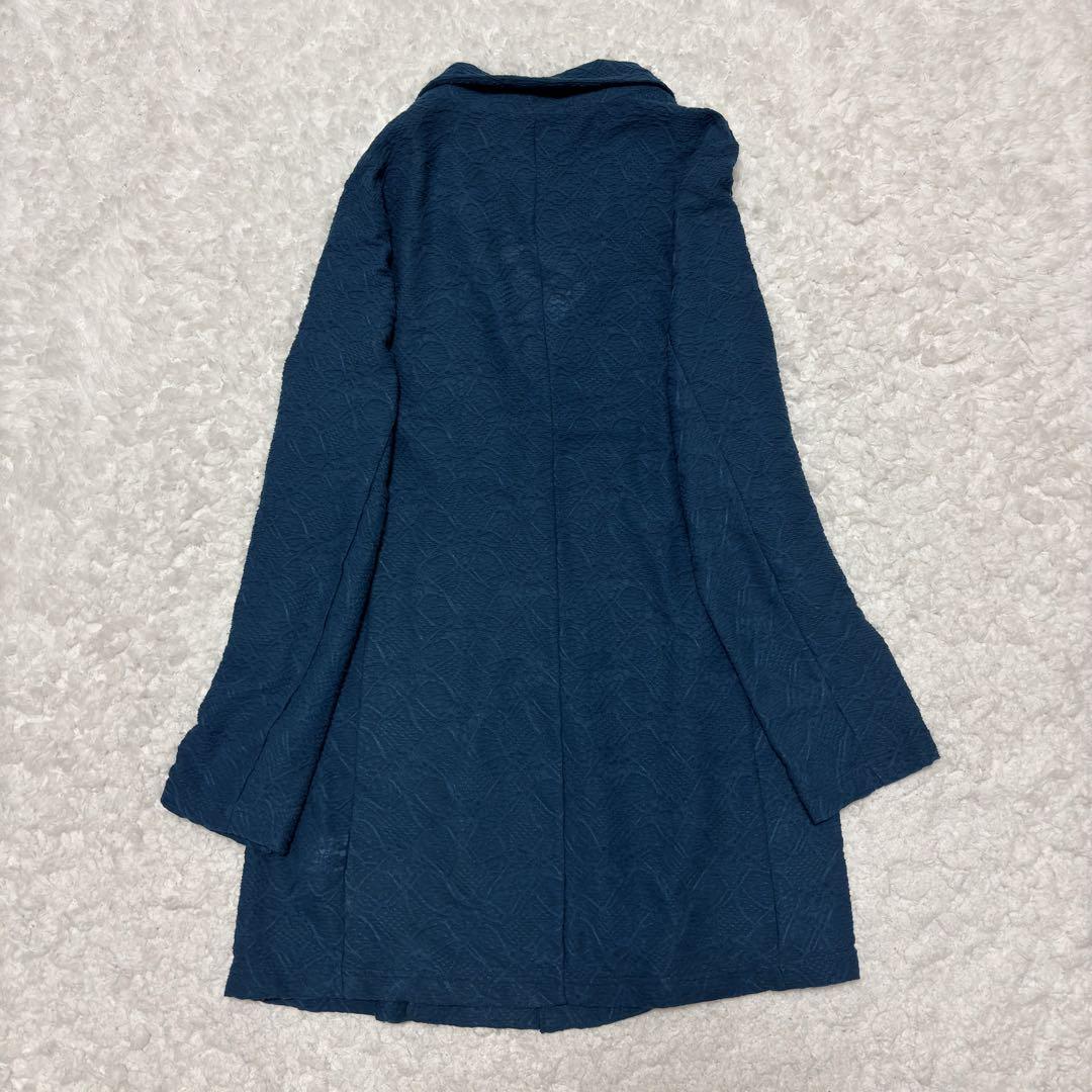 【未使用品✨】バッファローボブス ジャガード 羽織 ジャケット ターコイズブルー