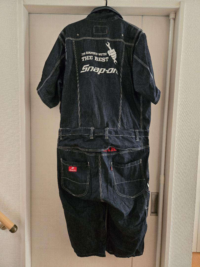 スナップオン オーバーオール LLサイズ つなぎ