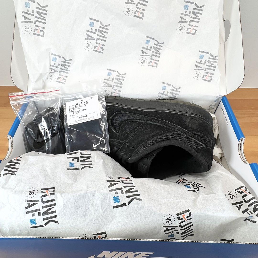 アンドリュー  UNDEFEATED × NIKE DUNK  \"ブラック