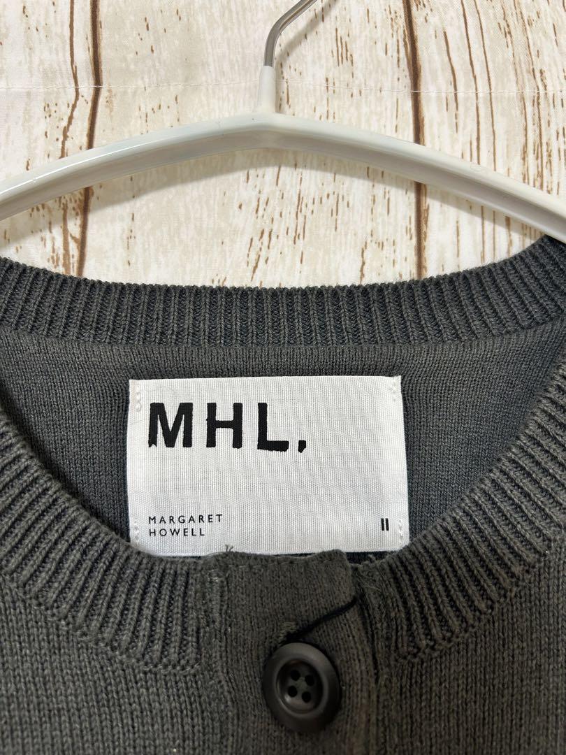 MHL コットンカーディガン