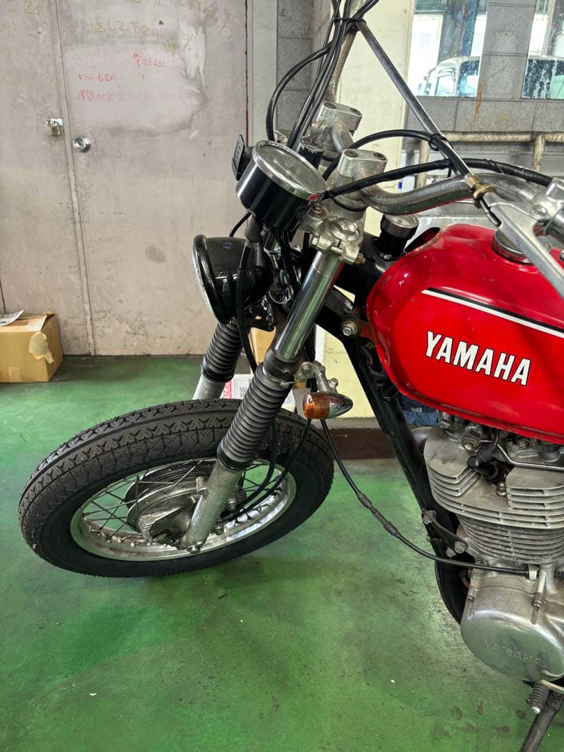 1JR SR400 VMXカスタム　スクランブラー　スレッドカスタム