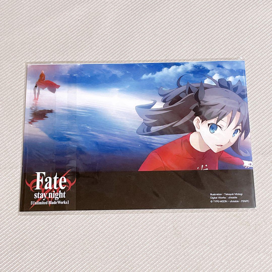 Fate UBW CD特典 ポストカード 遠坂凛&エミヤ - メルカリ