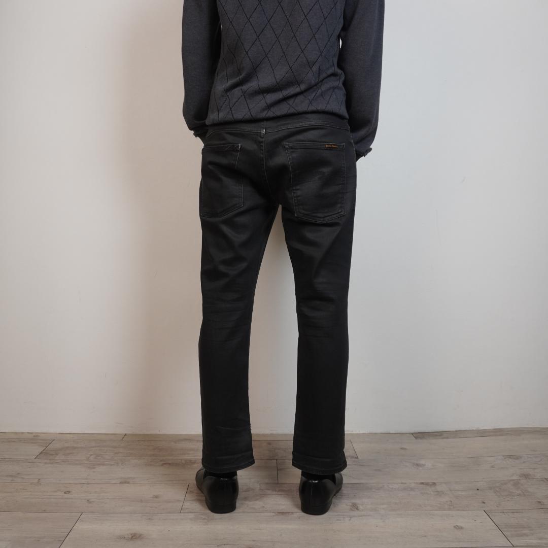 Nudie Jeans THIN FINN デニムジーンズパンツ 黒/VW227