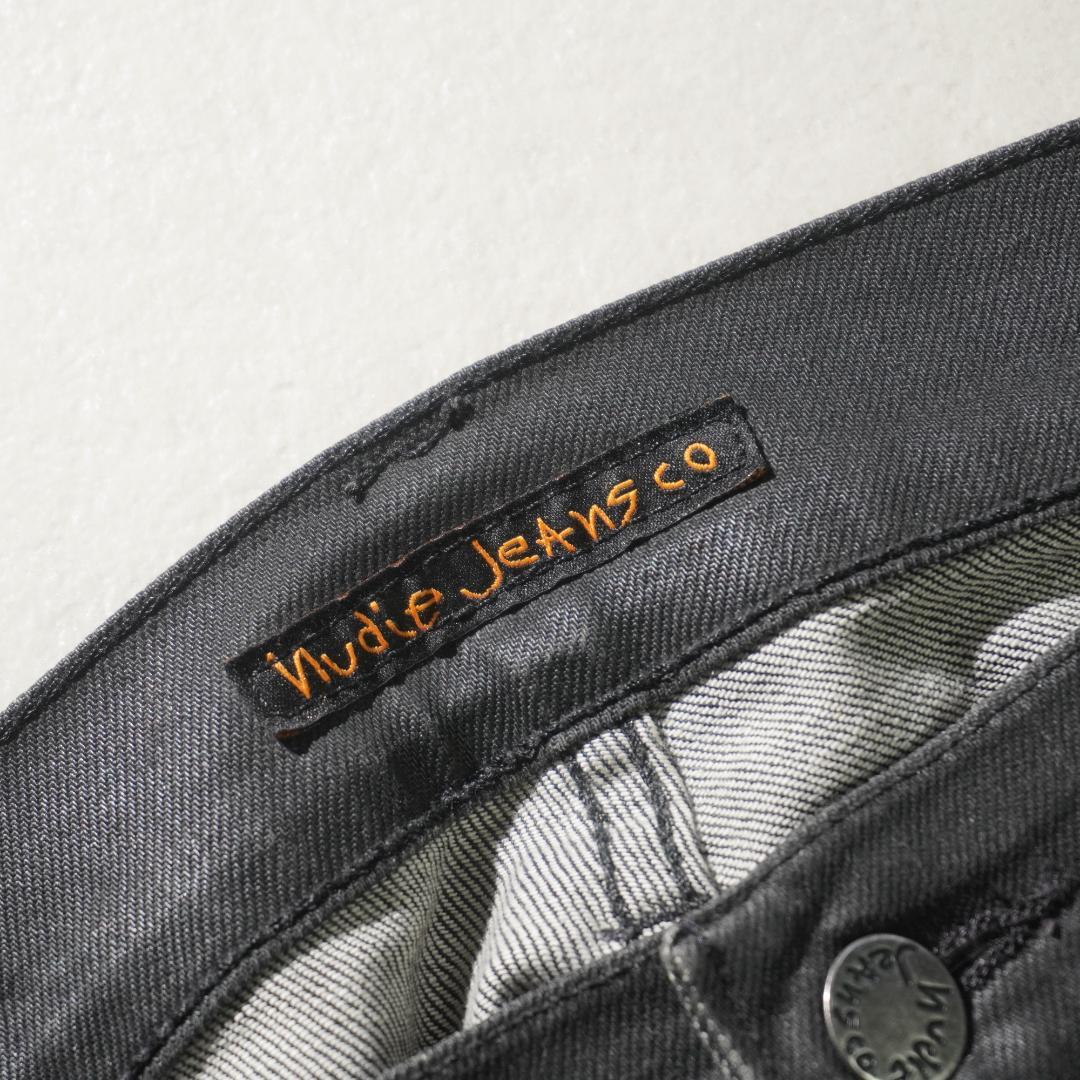 Nudie Jeans THIN FINN デニムジーンズパンツ 黒/VW227