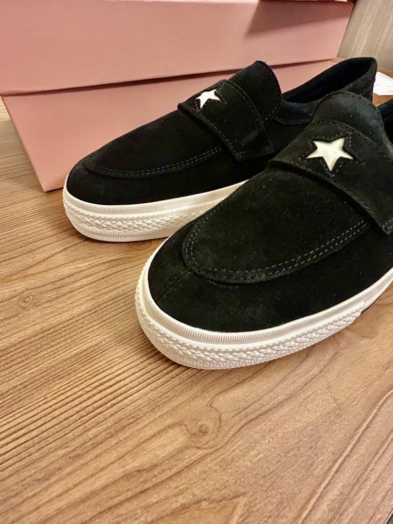 ネクサスセブン × コンバース アディクト ワンスター ローファー 黒　新品