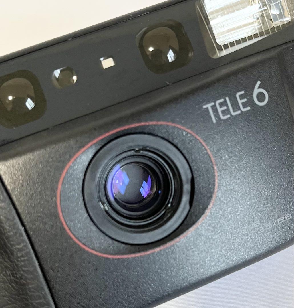 【完動品/返品保証】CANON Autoboy TELE 6・動作確認済み 完動美品】Canon Autoboy Tele 6 フィルムカメラ 動作確認済