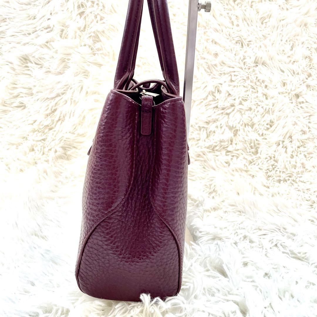 フルラ FURLA ジョアン 2way ハンドバッグ ショルダー　ボルドー