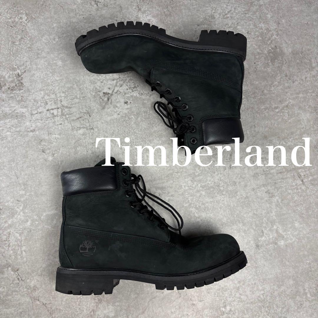 ティンバーランド　Timberland 6インチ プレミアム　ブーツ　9W 黒