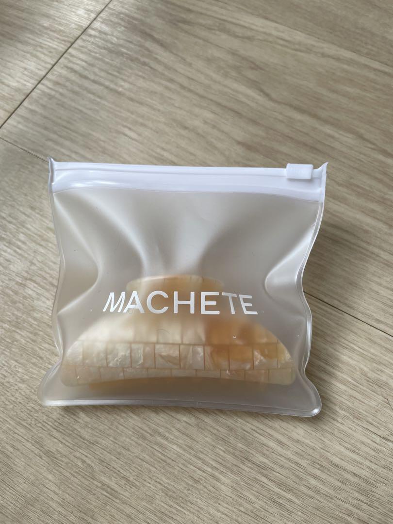 MACHETE Midi ヘアクリップSea Shell Checker