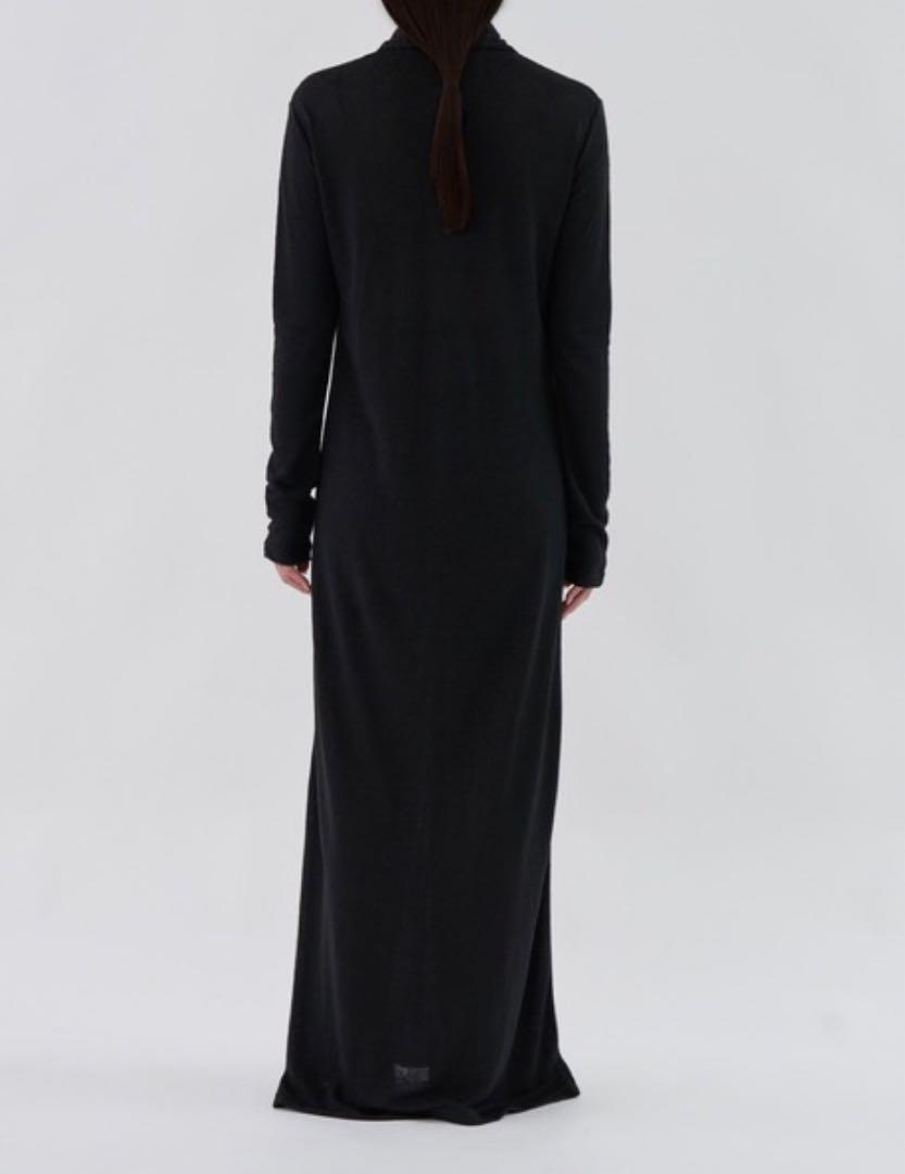 ワンピース ENOF linen long cardigan M