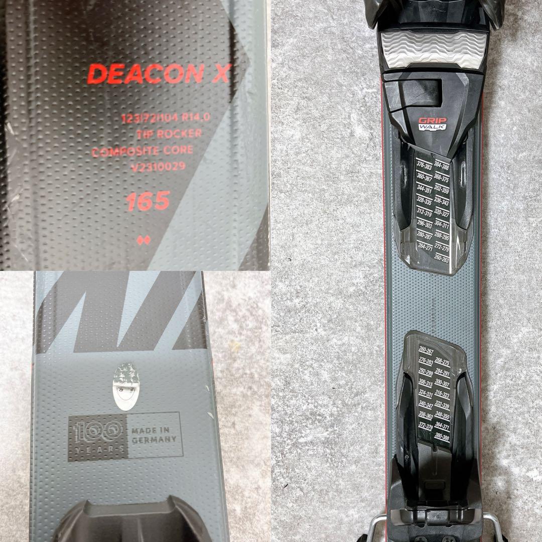 2024 フォルクル DEACON X 165 GRIPWALK スキー板 黒 - メルカリ 2024 フォルクル DEACON X 165 GRIPWALK スキー板 黒 - メルカリ