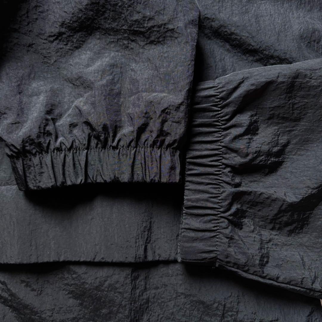 【2019年製】 ナイキ ナイロンアノラックフーディ ブラック ラグラン XL