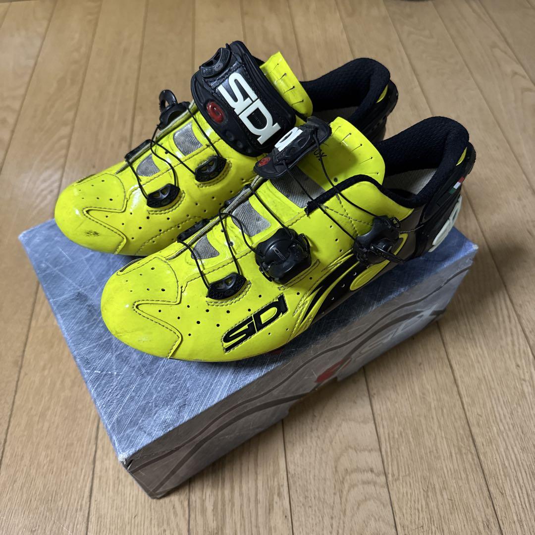 SIDI wire carbon サイズ40.5 ロードシューズ イエロー - メルカリ