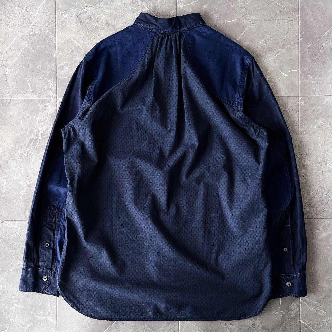 JUNYA WATANABE コムデギャルソン エルボーパッチシャツ ドット