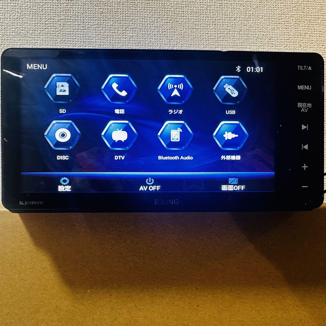 SOLING SL118NW カーナビ 7インチ Bluetooth