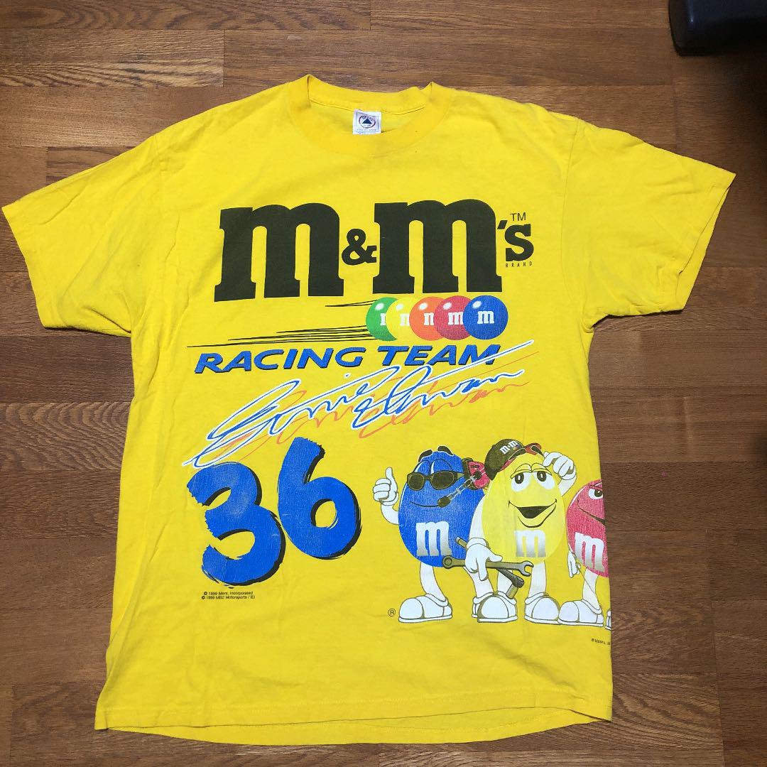 レア】mu0026m's tシャツ 90s 大判両面プリント ナスカーレーシング
