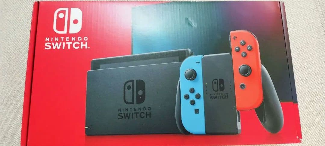 【中古品】Nintendo Switch(初代) 付属品、箱完備