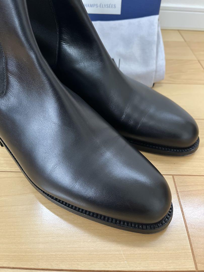 J.M. WESTON サイドゴアブーツ 黒　7/D 705