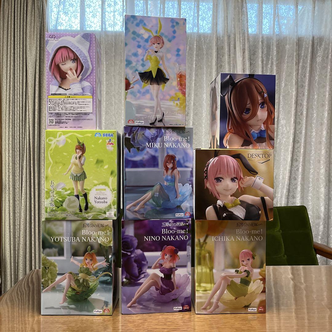 五等分の花嫁　美少女フィギュア　まとめ売り