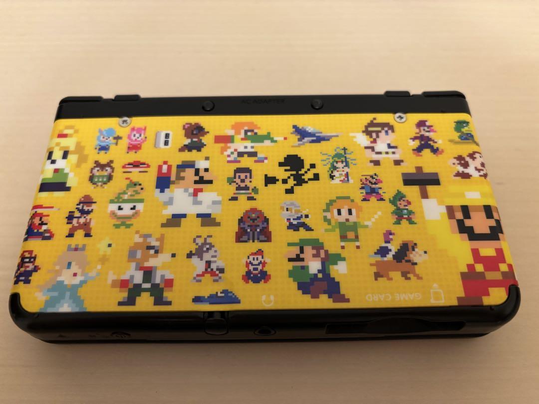 ジャンク品>Newニンテンドー3DSマリオモデル - 携帯用ゲーム本体