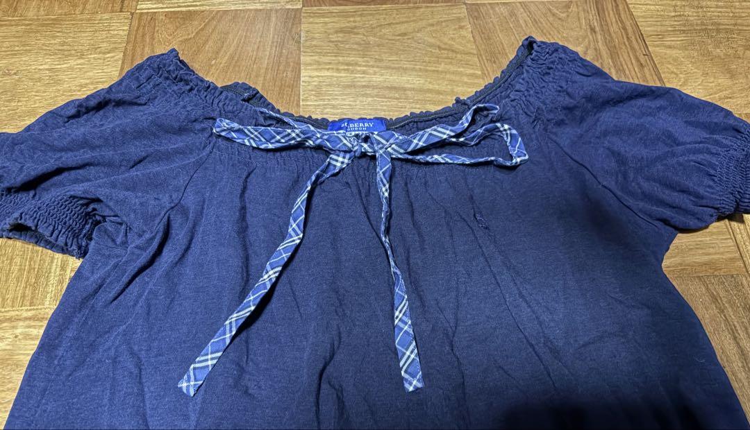 BurberryBluelabel 半袖ワンピース　サイズ38