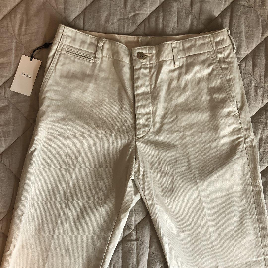 LENO チノストレート E6wZx-m59877813445 パンツ 高評価安い