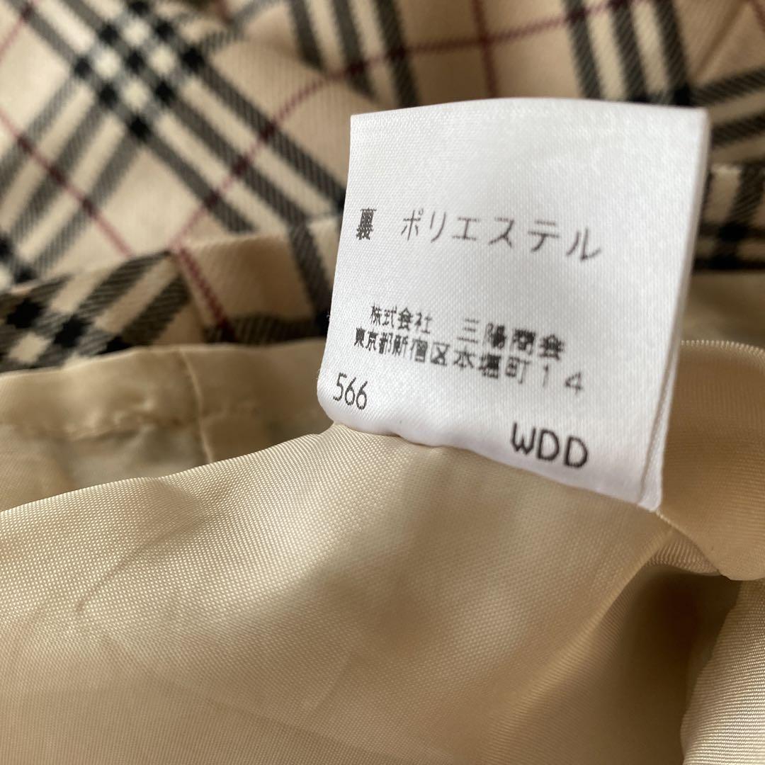 バーバリー　ノバチェック　ジャンバースカート160