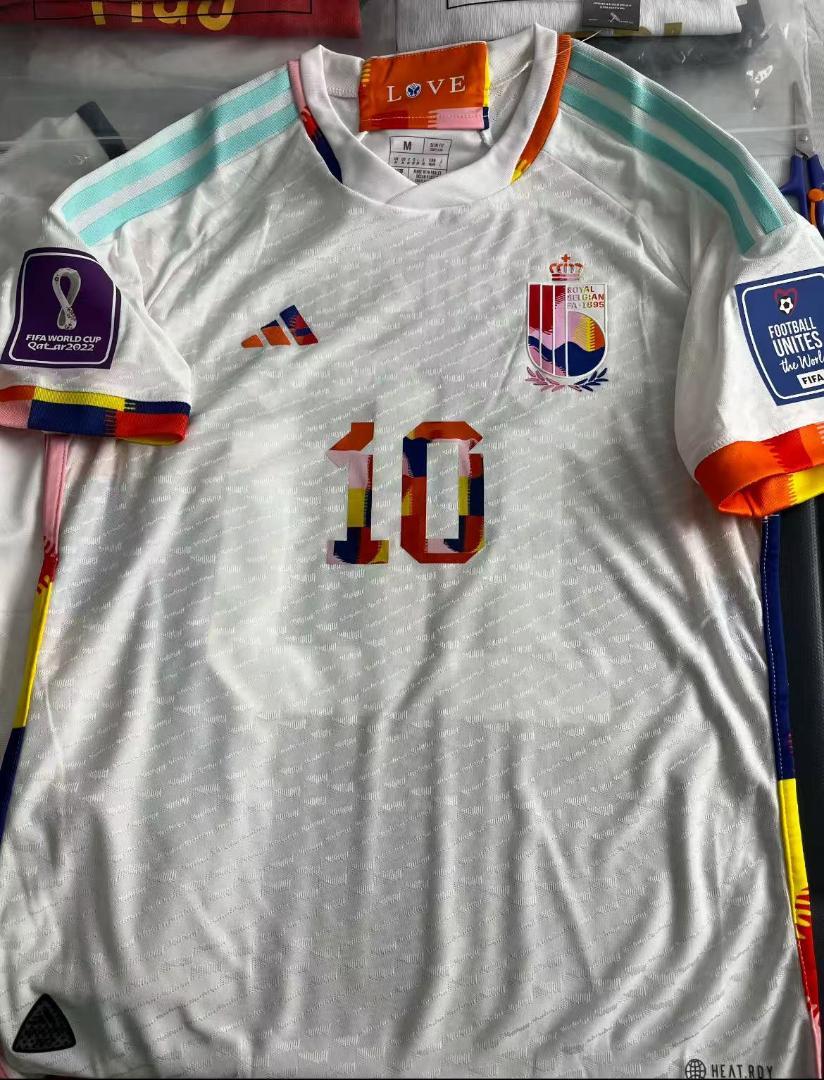 新品/タグ付き】EURO2016 ベルギー代表 ♯10 アザール【Mサイズ