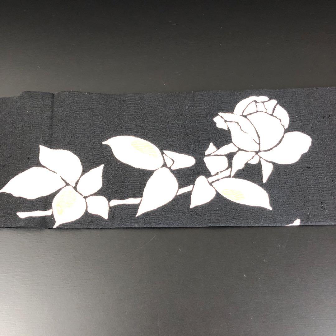 楽天 紬 太鼓柄 名古屋仕立て 名古屋帯 SO-574 薔薇 逸品 高級 着物・浴衣