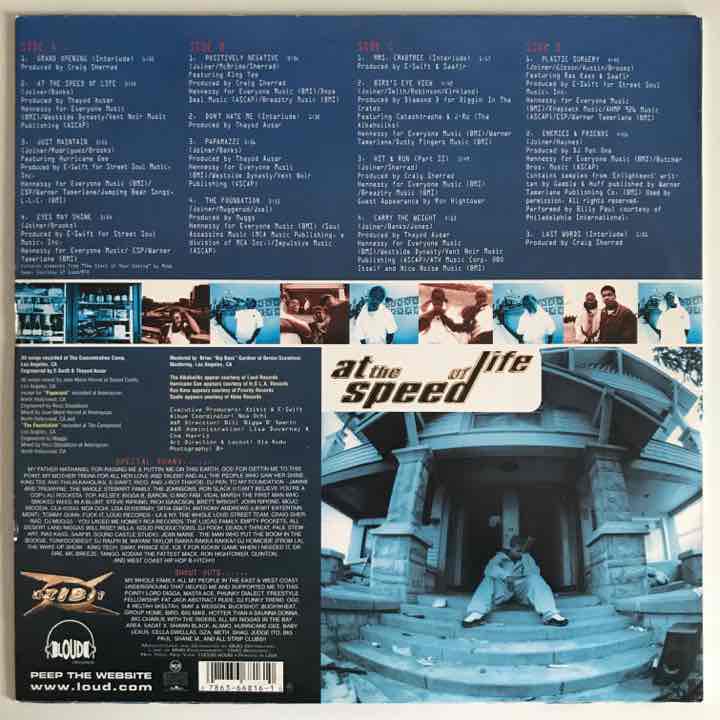 洋楽 Xzibit - At The Speed Of Life